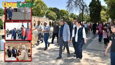 Vali Şıldak, il merkezinde ve Ceylanpınar'da ziyaretlerde bulundu.