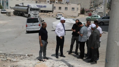 Başkan Mehmet Kuş Osmanlı Mahallesi’nde İncelemelerde Bulundu