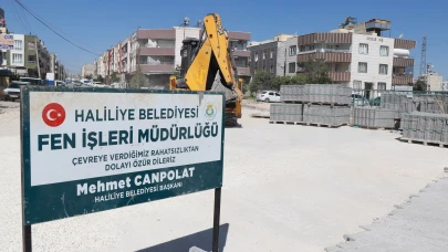 Haliliye’de Üstyapı Çalışmaları Devam Ediyor