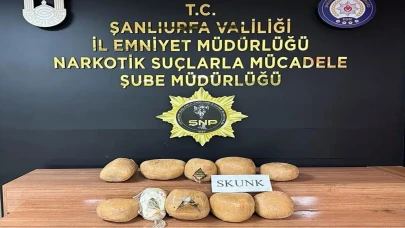 Şanlıurfa’da 3 Kilo 100 Gram Metamfetamin Ele Geçirildi