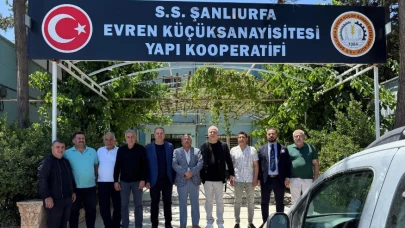 Başkan Saraçoğlu’dan Küçük Evren Sanayi Sitesi’ne Ziyaret