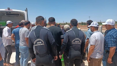 Şanlıurfa'da Sulama Kanalına Atlayan Şahsın Cesedi Bulundu