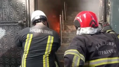Şanlıurfa'da Korkutan Yangın