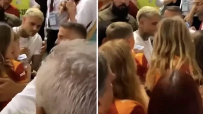 ICARDI Galatasaray Taraftarına Kafa Attı