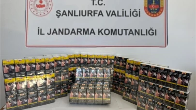 Şanlıurfa'da 2 Bin Paket Kaçak Sigara Ele Geçirildi