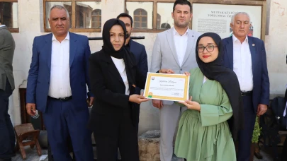 Şanlıurfa’da Yöresel Yemek Eğitimi Alan Kursiyerlere Sertifika Verildi