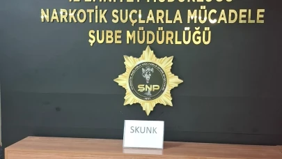 Şanlıurfa’da Yolcu Otobüsünde 1 Kilo Skunk Ele Geçirildi