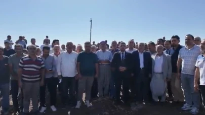 Şanlıurfa Karaköprü’de Ağır Vasıta Sanayi Sitesinin Temeli Dualarla Atıldı