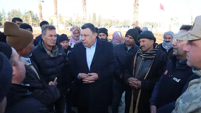 Başkan Özyavuz Ve Milletvekili Özyavuz Halil Gündüz İçin Yetkililerden Bilgi Aldı