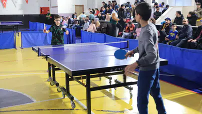 Karaköprü’de Masa Tenisi Turnuvası Heyecana Sahne Oldu