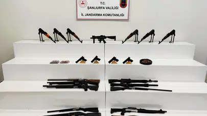 Şanlıurfa’da Silah ve Mühimmat Kaçakçılığı Operasyonu: 7 Gözaltı