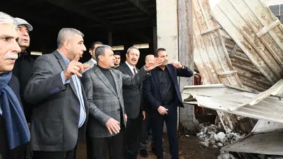 Vali Şıldak Organize Sanayi Bölgesinde