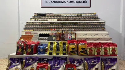 Şanlıurfa’da Tütün ve Alkol Kaçakçılarına Darbe