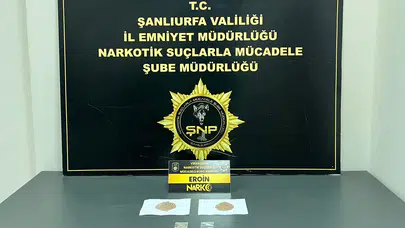 Şanlıurfa’da Narkotik Operasyonu