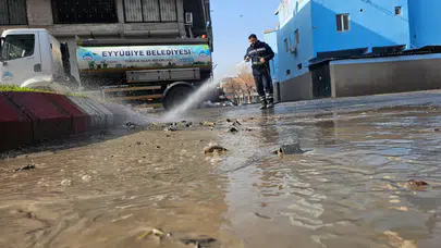 Eyyübiye’de öncelik: Temizlik