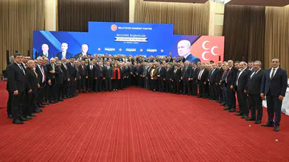 Başkan Özyavuz Mhp'nin Ankara'daki Belediye Başkanları İftar Programına Katıldı