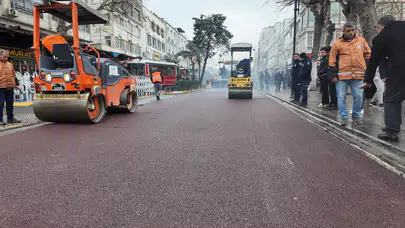 Divanyolu’nda İkinci Etap Asfalt Çalışmaları Tamamlandı