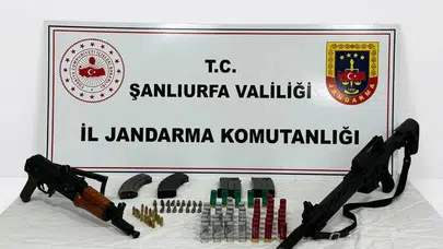 Akçakale’de Ruhsatsız Silah Operasyonu