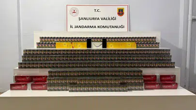 Şanlıurfa’da Kaçak Tütün ve Sigara Operasyonu