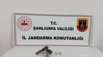 Şanlıurfa’da Ruhsatsız Silah Operasyonu