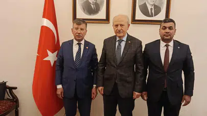 BAŞKAN  POLAT, ESNAFIN TALEPLERİNİ BAKANLIĞA TAŞIDI
