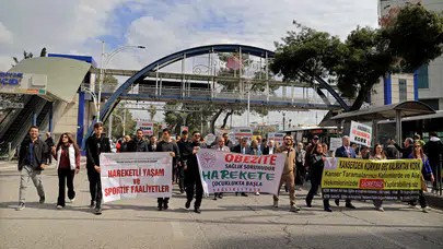 Şanlıurfa’da Dünya Sağlık Günü Yürüyüşü Düzenlendi