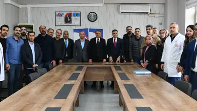 Vali Hasan Şıldak Güvenlik Tedbirleri Yerinde İncelendi
