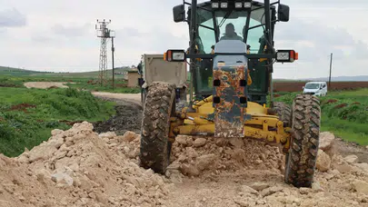 Eyyübiye Kırsalında Yollar Daha Güvenli Oluyor
