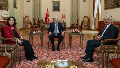 Kurtulmuş, DEM Parti Heyetini Kabul Etti