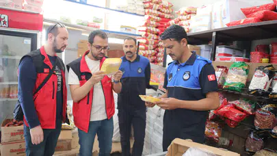 Harran'da Marketlere Sıkı Denetim