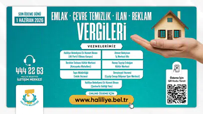 Haliliye Belediyesi Duyurdu: Son Gün 1 Haziran