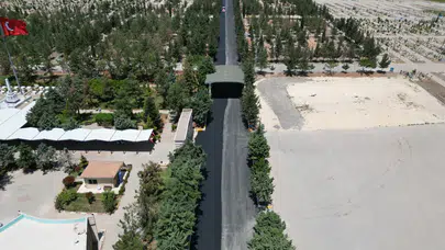 Yeni Asri Aile Mezarlığı’nda Ulaşım Konforu Artırıldı