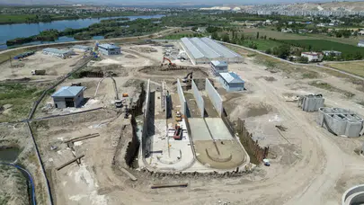 Birecik’e Çevre Nefesi Olacak Dev Tesiste Çalışmalar Hızla İlerliyor