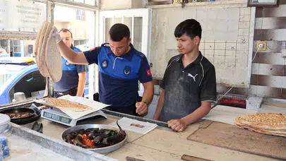 Haliliye Zabıtası'ndan Pide Ve Lahmacun Fırınlarına Sıkı Denetim