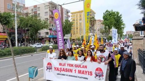 Şanlıurfa’da 1 Mayıs Coşkusu