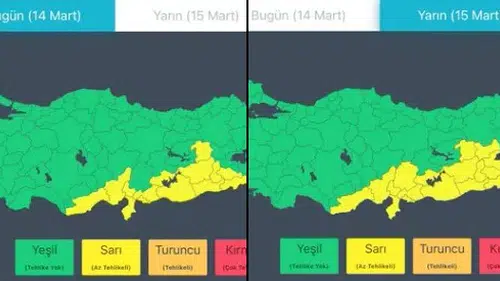 Şanlıurfa’da Kuvvetli Sağanak Uyarısı