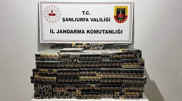 Şanlıurfa’da Kaçak Sigara Operasyonu