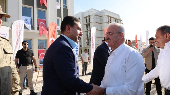 Başkan Özyavuz Bakan Yardımcısı Ve Afad Başkanını Harran'da Ağırladı