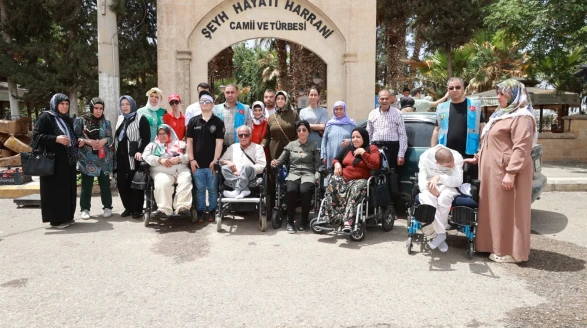 Başkan Özyavuz Şanlıurfa Engellileri Harran'da Ağırladı
