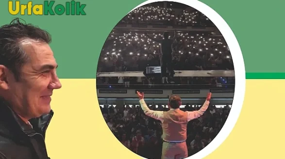 Ünlü şarkıcı Ferhat Göçer, Şanlıurfa'da çifte sevinç yaşadı ve kutlama yaptı.