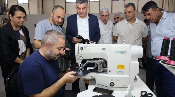 AK Parti İl Başkanı Günbegi, Organize Sanayi Bölgesini Ziyaret Etti