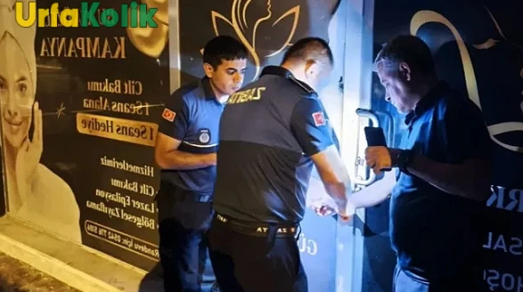 Karaköprü'de Kaçak Masaj Salonu Operasyonla Kapatıldı!