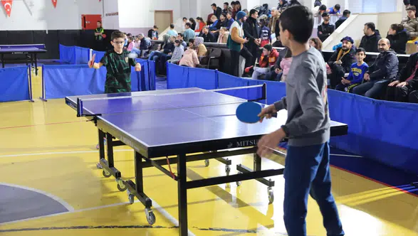 Karaköprü’de Masa Tenisi Turnuvası Heyecana Sahne Oldu