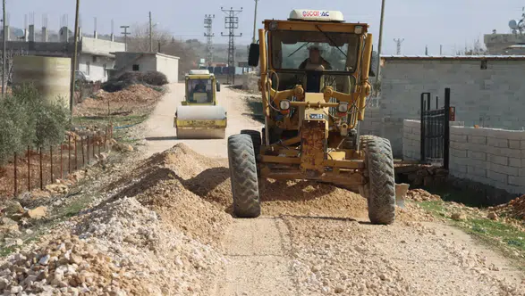Büyükşehir, Kırsalda Yol Seferberliğini Sürdürüyor