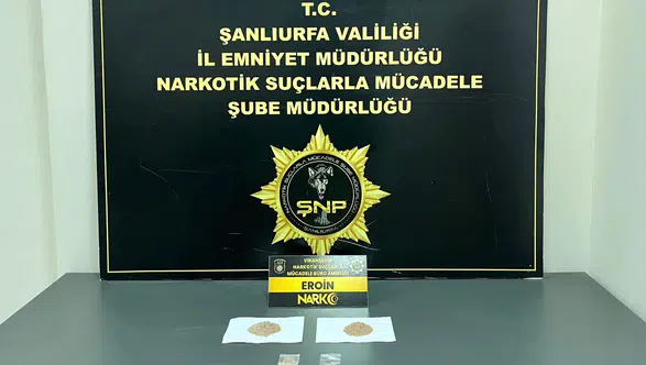 Şanlıurfa’da Narkotik Operasyonu