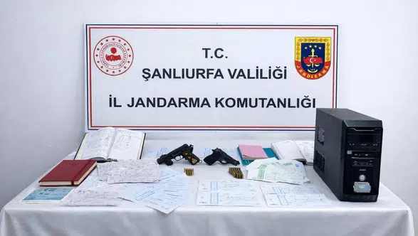 Şanlıurfa'da Tefecilik Operasyonu