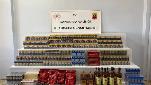 Şanlıurfa’da Kaçak Tütün ve Alkole Geçit Yok