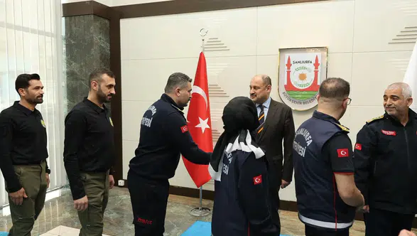 Başkan Gülpınar, Belediye Personeliyle Bayramlaştı