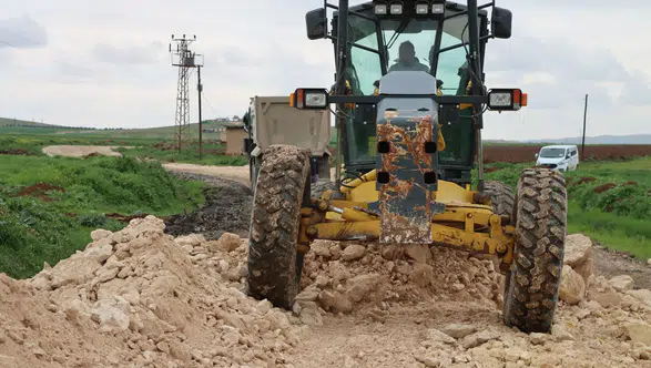 Eyyübiye Kırsalında Yollar Daha Güvenli Oluyor