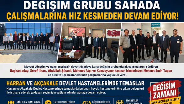 Şeref İlhan Ekibiyle Sahaya İndi: "İlçelerde Kritik Temas"